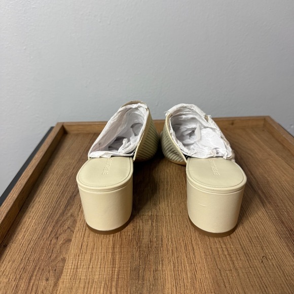 Everlane The‎ Glove Mule in ReKnit Bone Womens 10.5 - Picture 4 of 10